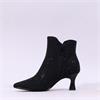 Marco Tozzi Nosca High Heel Ankle Boot - Black Glitter