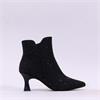 Marco Tozzi Nosca High Heel Ankle Boot - Black Glitter