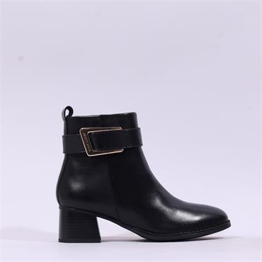 Marco Tozzi Vindoli Side-Zip Ankle Boot - Black