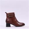 Marco Tozzi Vindoli Side-Zip Ankle Boot - Chestnut