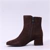 Marco Tozzi Corsta Block Heel Ankle Boot - Mocca