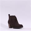 Marco Tozzi Pesa Lace Up Block Heel Boot - Mocca Combi