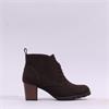 Marco Tozzi Pesa Lace Up Block Heel Boot - Mocca Combi