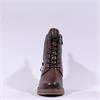 Marco Tozzi Lutter Block Heel Lace Boot - Chestnut