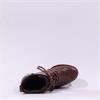 Marco Tozzi Prono Block Heel Laced Boot - Cognac Combi