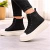 Marco Tozzi Venera Platform Lace Hi Top - Black