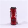 Marco Tozzi Kowa Block Heel Ankle Boot - Red Patent