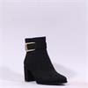 Marco Tozzi Vindoli SideZip Block Heel - Black
