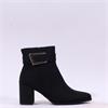 Marco Tozzi Vindoli SideZip Block Heel - Black