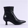 Marco Tozzi Dusino Flare Heel Ankle Boot - Black