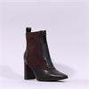 Marco Tozzi Voda Pointed Toe Ankle Boot - Mocca Combi