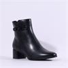 Marco Tozzi Kowa Chain Link Ankle Boot - Black