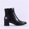 Marco Tozzi Kowa Chain Link Ankle Boot - Black