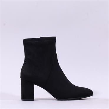 Marco Tozzi Lode Side Zip Ankle Boot - Black