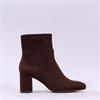 Marco Tozzi Lode Side Zip Ankle Boot - Chocolate