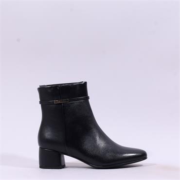 Marco Tozzi Kowa Thin Strap Ankle Boot - Black