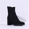 Marco Tozzi Delo Block Heel Sock Boot - Black