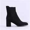 Marco Tozzi Delo Block Heel Sock Boot - Black