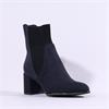 Marco Tozzi Delo Block Heel Sock Boot - Dark Navy