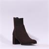 Marco Tozzi Delo Block Heel Sock Boot - Mocca