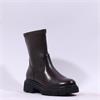 Marco Tozzi Poli Chunky Sidezip Boot - Mocca