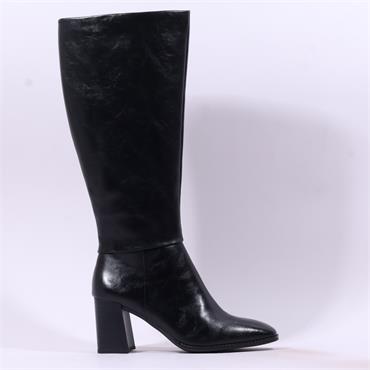 Marco Tozzi Lidor Block Heel Long Boot - Black