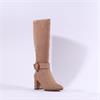 Marco Tozzi Lode Knee High Ring Buckle - Beige