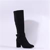 Marco Tozzi Lode Knee High Ring Buckle - Black