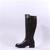 Marco Tozzi Dono Block Heel Long Boot - Mocca
