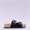 Marco Tozzi Capria Chunky Buckle Sandal - Black