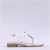 Marco Tozzi Rotty Low Slingback Sandal - White Combi