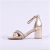 Marco Tozzi Paduli Glitter Strap Heel - Gold