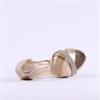 Marco Tozzi Paduli Glitter Strap Heel - Gold