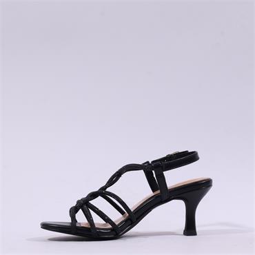 Marco Tozzi Paduli Strappy Heel - Black
