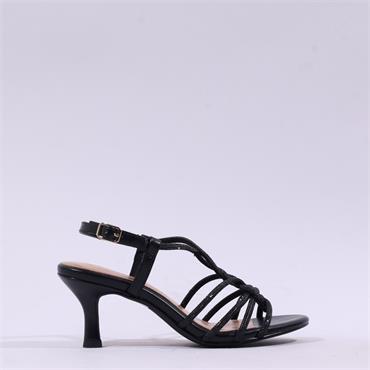 Marco Tozzi Paduli Strappy Heel - Black
