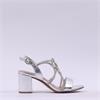 Marco Tozzi Paduli Strappy Heel - Silver