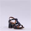 Marco Tozzi Paduli Block Heel Sandal - Navy Patent