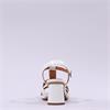 Marco Tozzi Paduli Block Heel Sandal - White Patent