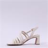 Marco Tozzi Tafia Strappy Heel Sandal - Cream