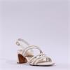 Marco Tozzi Tafia Strappy Heel Sandal - Cream