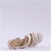 Marco Tozzi Tafia Strappy Heel Sandal - Cream