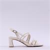 Marco Tozzi Tafia Strappy Heel Sandal - Cream