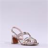 Marco Tozzi Tafia Strappy Heel Sandal - Metallic Combi