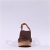 Marco Tozzi Paduli Cross Strap Cork Heel - Mocca