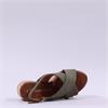 Marco Tozzi Paduli Cross Strap Cork Heel - Olive