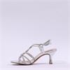 Marco Tozzi Paduli Strappy Heel Sandal - Silver