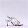 Marco Tozzi Paduli Strappy Heel Sandal - Silver