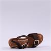 Marco Tozzi Fatti Cork Platform Sandal - Chocolate