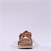 Marco Tozzi Gradi Cork Sole Sandal - Cognac