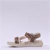 Marco Tozzi Tabiano T-Bar Sandal - Leopard Combi